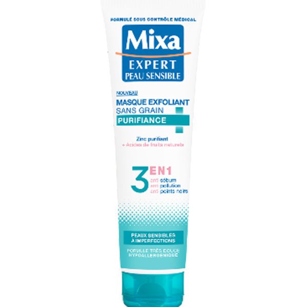 MIXA EXPERT PEAU SENSIBLE MASQUE EXFOLIANT 150ML
