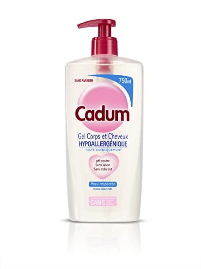 CADUM GEL CORPS N CHEVEUX HYPOALLERGENIQUE 750ML