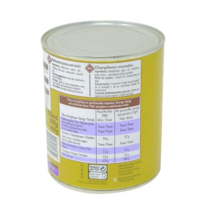 LPG CHAMPIGNONS DE PARIS PIEDS & MORCEAUX 400G - Image 3