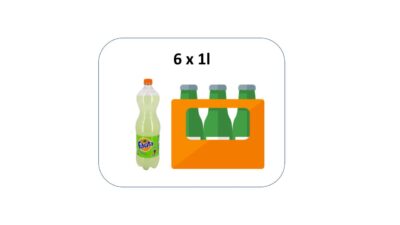 FANTA Citron PET Case 6x1L