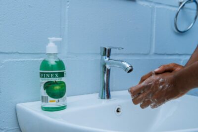 Liquid Green Apple Fragrance Hand Soap 500ml with Pump Bottle (12 Bottle Carton)