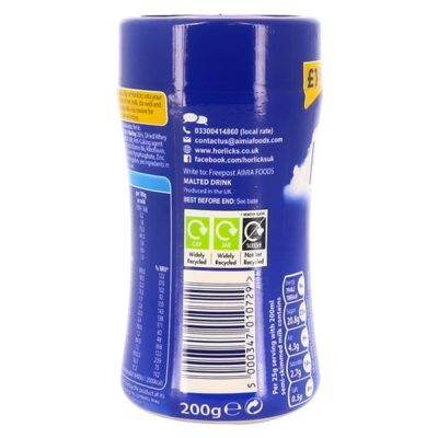 HORLICKS TRADITIONAL 200G - Image 3