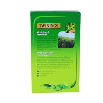 TWININGS GREEN TEA/MINT 20S 40G - Image 4
