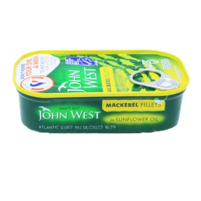 JOHN W MACKEREL IN SUN FLOWER OIL 125G - Image 3