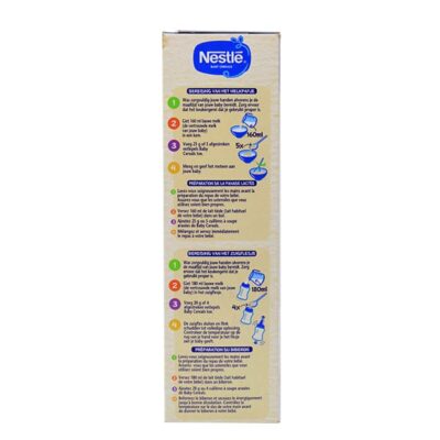NESTLE BABY CEREALS RIZ&VANILLE 500G - Image 3