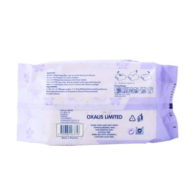 OXALIS SKIN CARE WIPES LAVENDER 80'S - Image 3