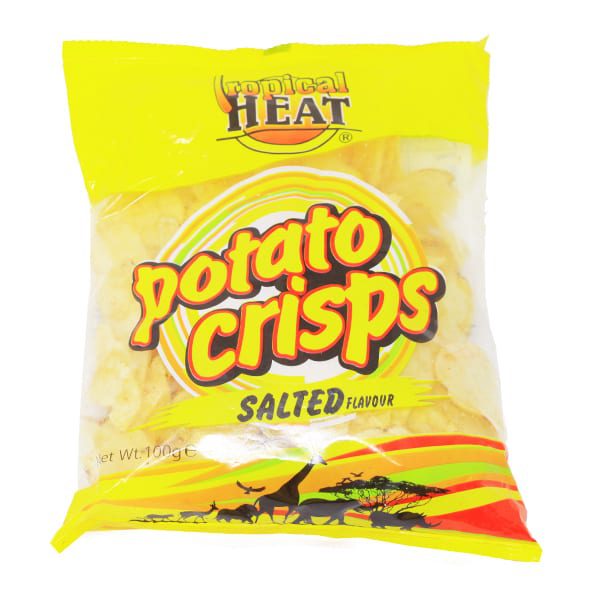 T/H POTATO CRISPS SALTED 100G