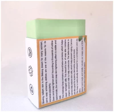 Carrot Soap 120g - Image 4