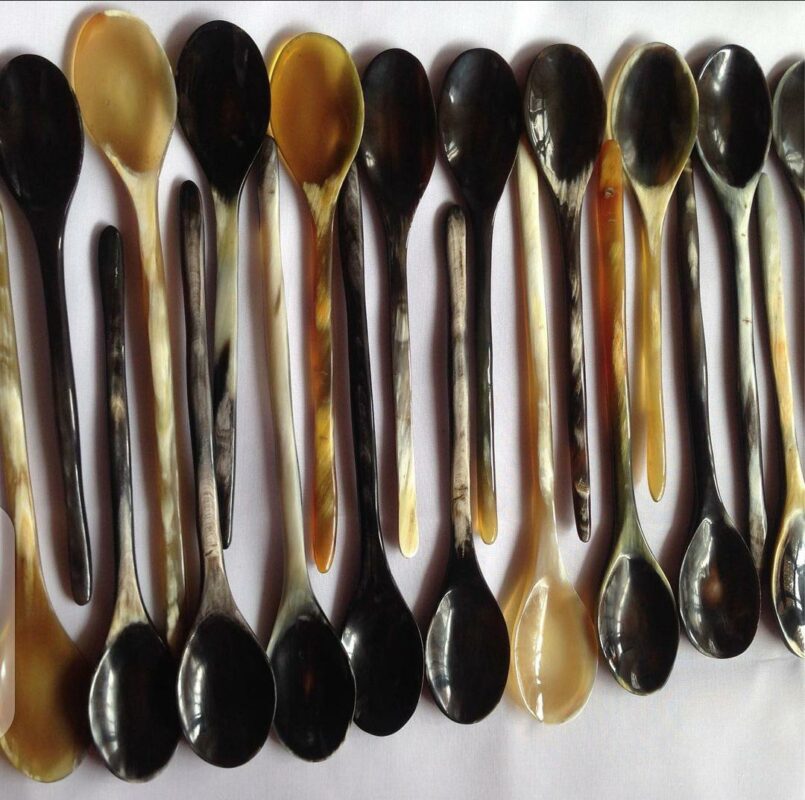 Cow Horn Spoons Per Piece
