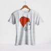Woman Printed White T-Shirt