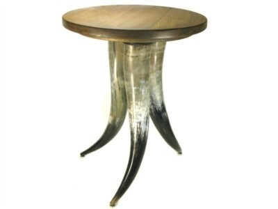 cow horn table cht